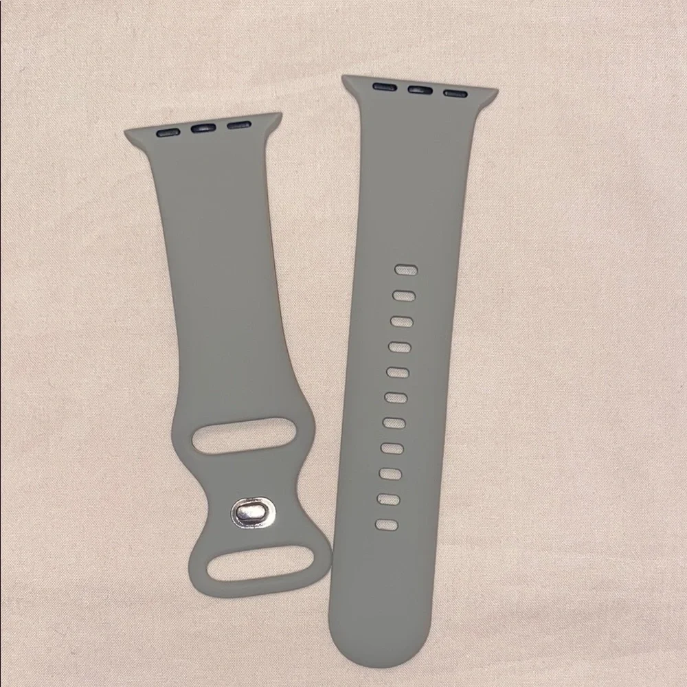 Grey smartwatch band
